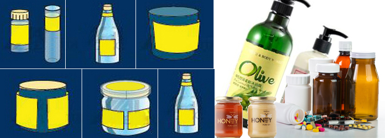 T ठाडो प्रकार स्वचालित राउन्ड कन्टेनर लेबलि Machine मेशीन